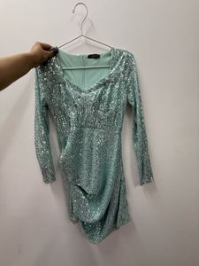 SHEIN Sequin Mini Dress