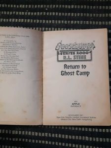 Goosebumps: Return to Ghost Camp