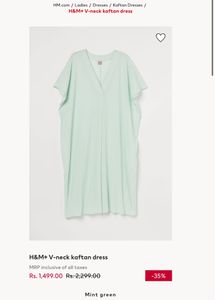 H&amp;M Kaftan Dress