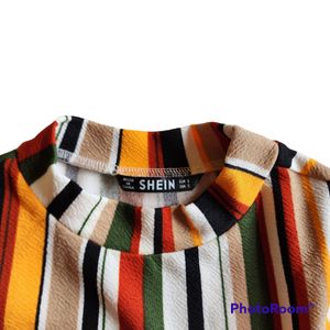 Multi-Colored Stripe Top