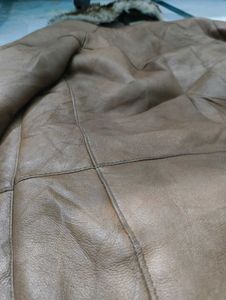 Fur Collar Leather Jacket