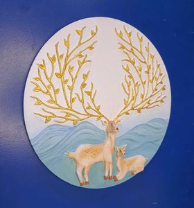 3D Deer Artwork  ✨️