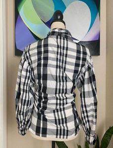 Zara Checked Top