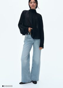 h&amp;m wide leg jeans