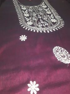Elegant Embroidered Kurta