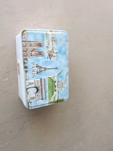 Paris Themed Tin Box