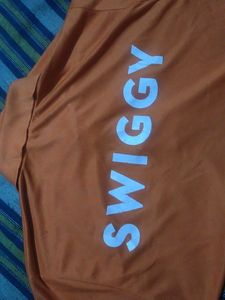 Swiggy Orange Polo Shirt-XL