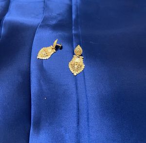 Gold Imitation Earrings