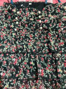 Floral Ruffle Cami Top for Kid