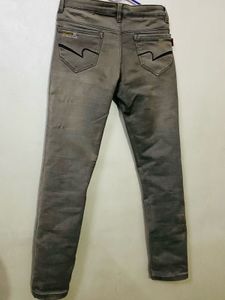 Stylish Grey Denim Jeans