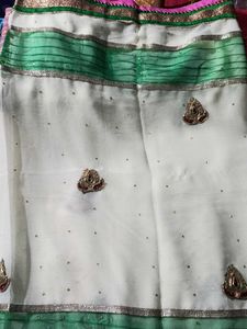 Elegant Embellished Saree