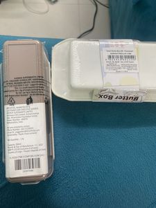 Butter box and food container tiffin