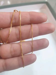 Gold Plated Chain With Gorgeous Pendant (Any2)