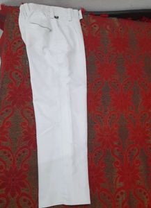 New Design White School Pant For Boys 36 No.waist
