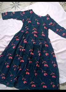 Floral Print And Button Type Kurta Combos