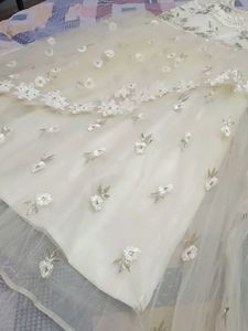 Embellished White Gown