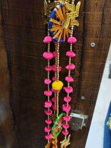 Set 4 Latkan Multu Color Pom Balls