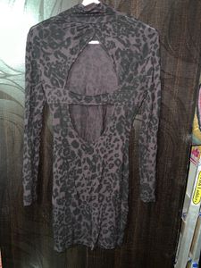 Styled Back Mini Dress