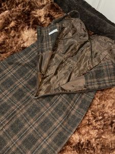 Vintage Plaid Mini Dress