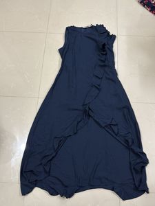 Elegant Navy Blue Dress