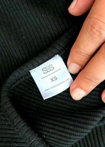 SSS One shoulder Black Dress (Size-XS)