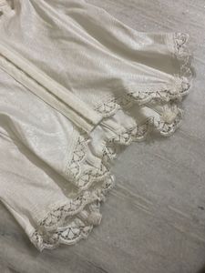 White Lace Corset Top