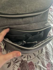 Baby Utility Bag With Charging Slot And Cord