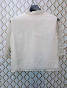 New With Tag Beige Bow Korean Premium Top