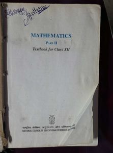 NCERT Class 12th Mathematics Textbooks (Set of 2)