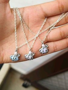 Sun &amp; Moon Silver Necklace