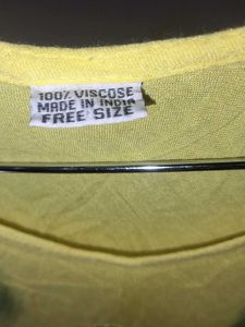 Yellow Floral Tie-Dye Tank Top