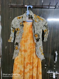 Shrug With Skinny Frock