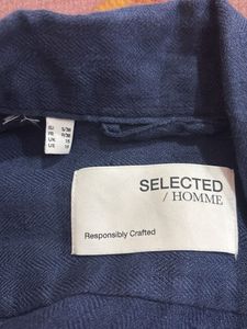 SELECTED HOMME Navy Over Shirt