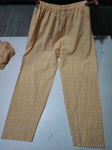 Stylish Yellow Co-ord Set - M to XXL