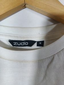 Zudio White T-Shirts (Women&#39;s)