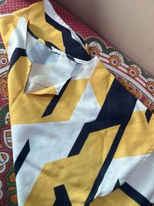 Geometric Print Top