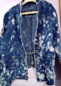 Dark Blue Casual Wear Overcoat
