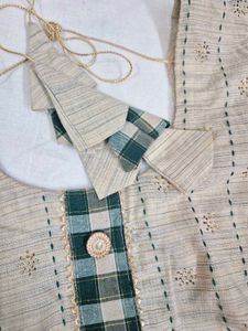 Self Made Cotton Kurta Set