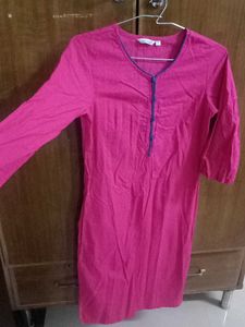 Pink Daily Wear Kurta