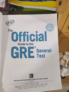 GRE Prep Book