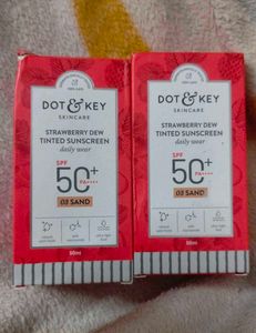 Dot Key Sunscreen Pack Of 2 Shade 03 Sand