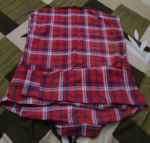 U.S. Polo Assn. Red Plaid Button-Down