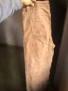 H&amp;M Straight Cut Jeans Brown