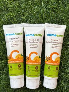 Mamaearth Vitamin C Daily Glow Face Cream Pack Of3