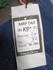 K@80 Size-28 (Sale) Latest Ladies high waist Jeans