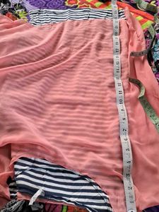 Peach Oversized Tunic Top