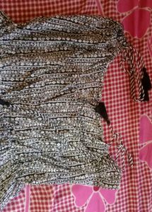 Patterned Casual Dress