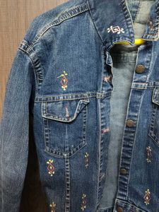 Embroidered Denim Jacket