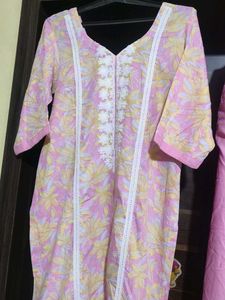Pink Kurta Set