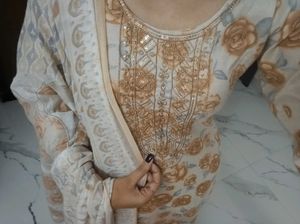 Pretty Floral Print Suit